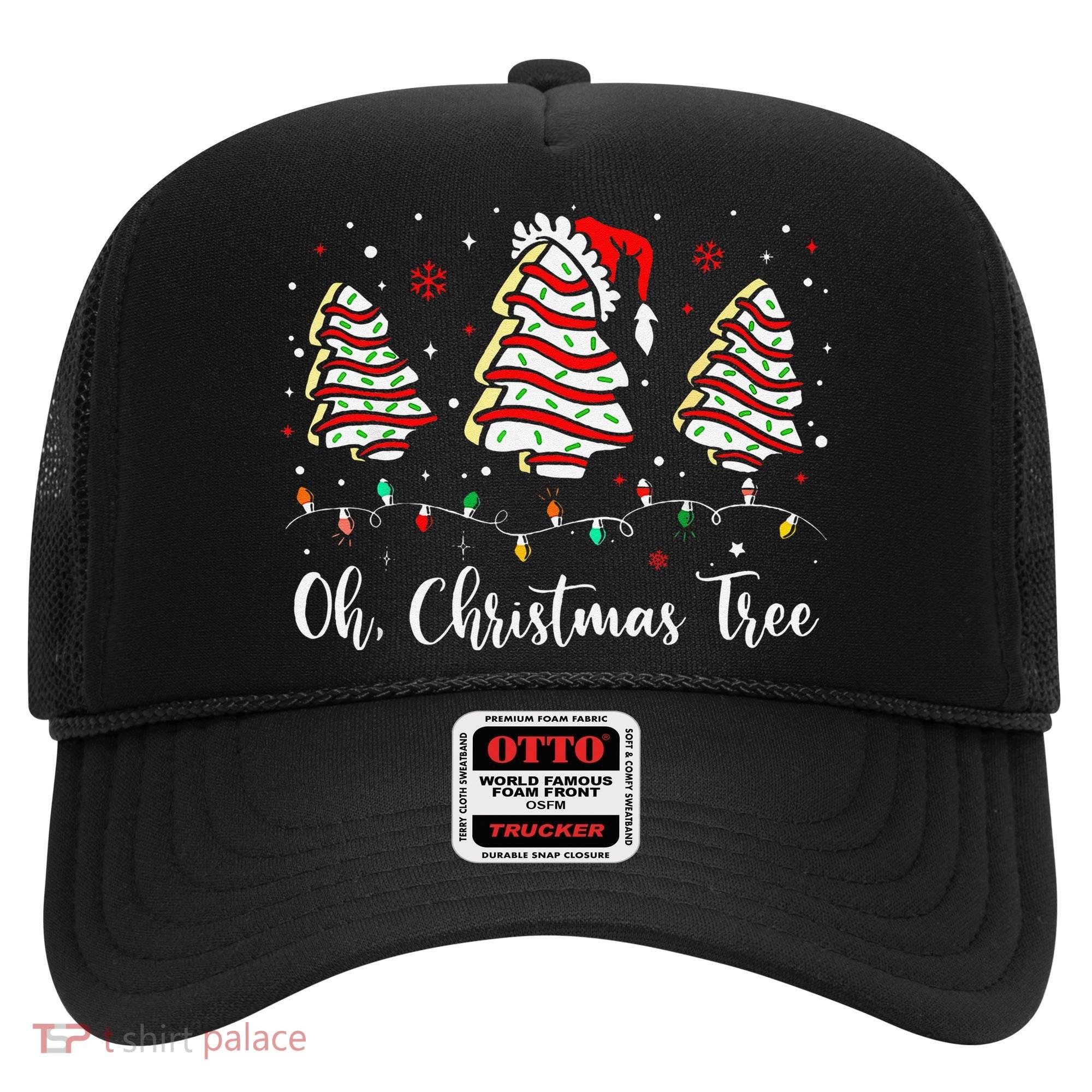 Oh Christmas Tree Cakes Debbie Becky Jen Cake Lovers Xmas Gift Hat