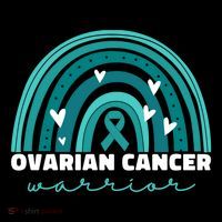 Ovarian Cancer Teal Ribbon Ovarian Cancer Warrior Gift Coffee Mug thumb 5