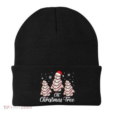 Oh Christmas Tree Cakes Debbie Funny Christmas Snack Cake Beanie