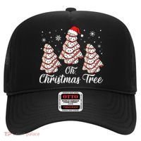 Oh Christmas Tree Cakes Debbie Funny Christmas Snack Cake Hat thumb 0
