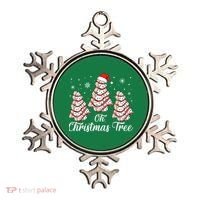 Oh Christmas Tree Cakes Debbie Funny Christmas Snack Cake Ornament thumb 0