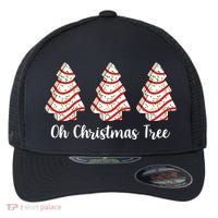 Oh Christmas Tree Holiday Cookie Flexfit Unipanel Trucker Cap thumb 0