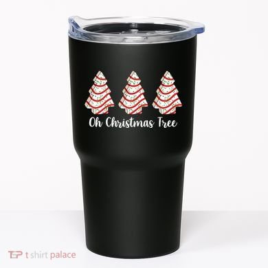 Oh Christmas Tree Holiday Cookie Tumbler