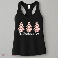 Oh Christmas Tree Holiday Cookie Women's Tank Top thumb 3