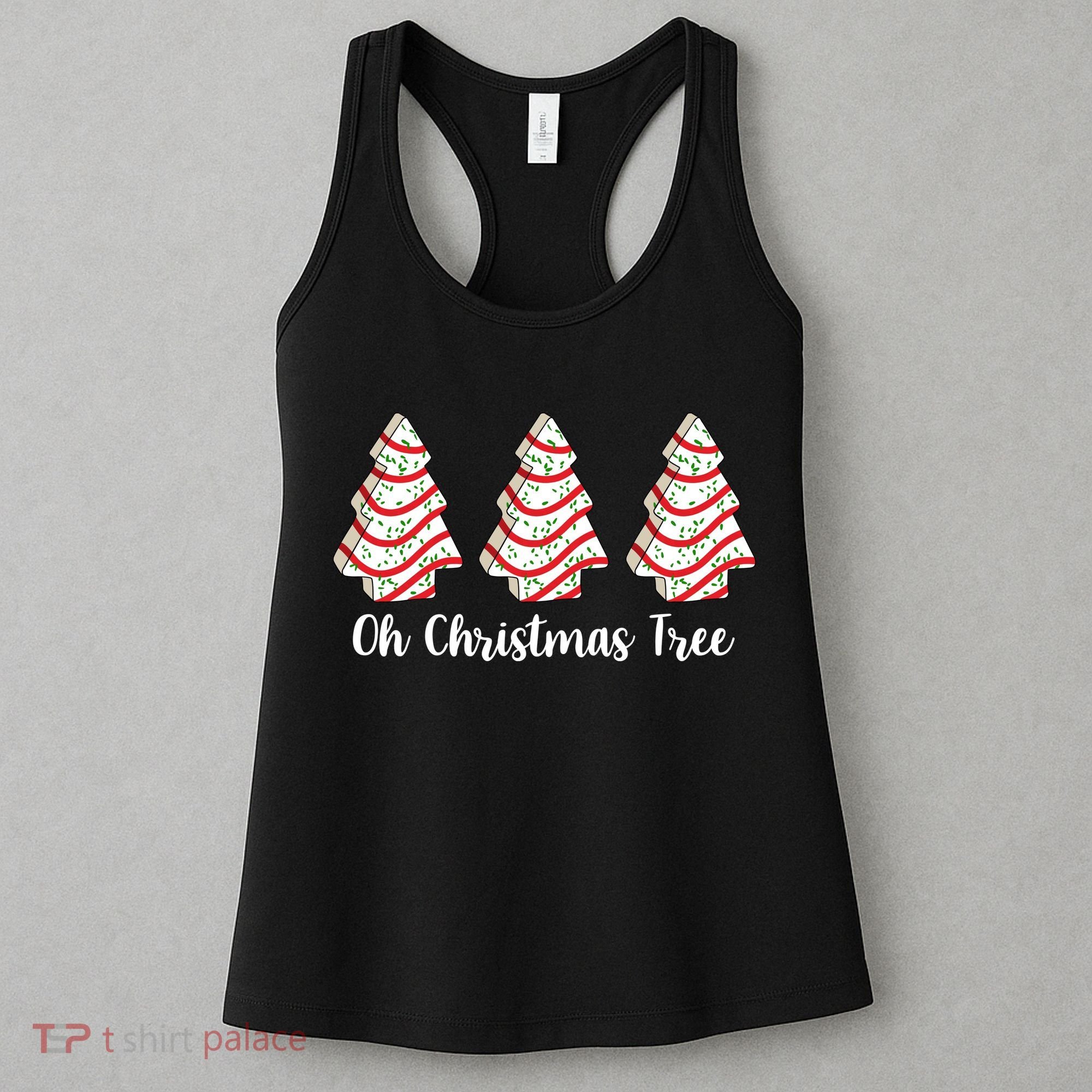 Oh Christmas Tree Holiday Cookie Women's Tank Top