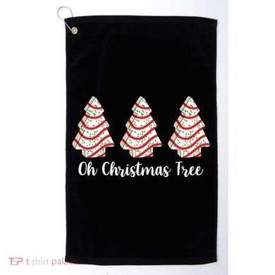 Oh Christmas Tree Holiday Cookie Golf Towel