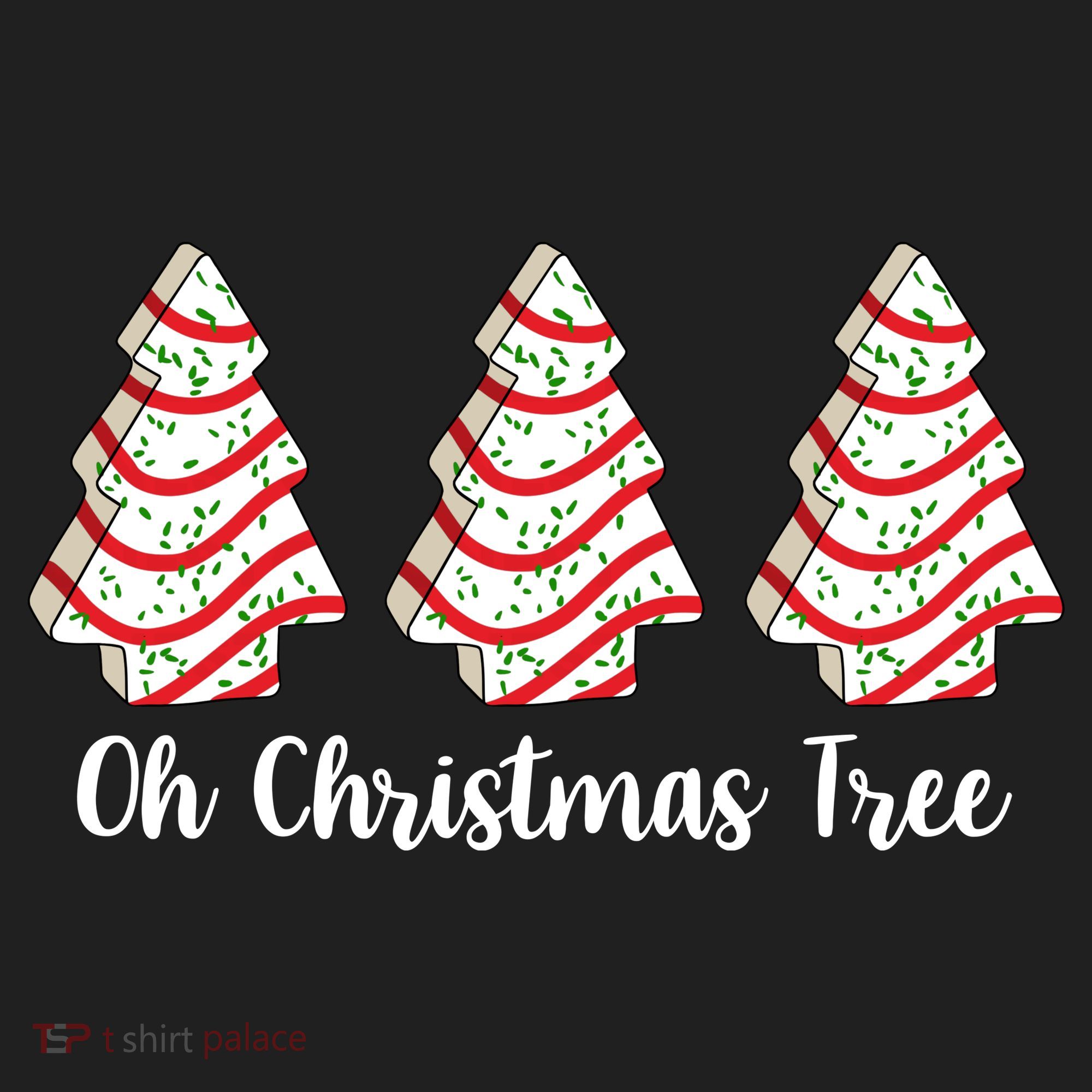 Oh Christmas Tree Holiday Cookie Golf Towel