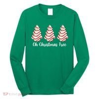 Oh Christmas Tree Holiday Cookie Long Sleeve Shirt thumb 0