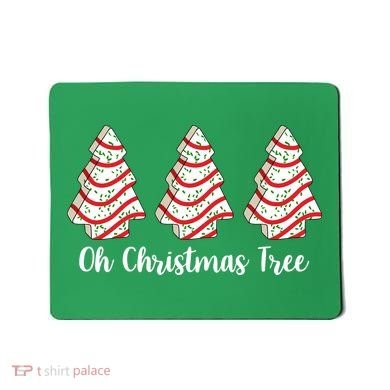 Oh Christmas Tree Holiday Cookie Mousepad