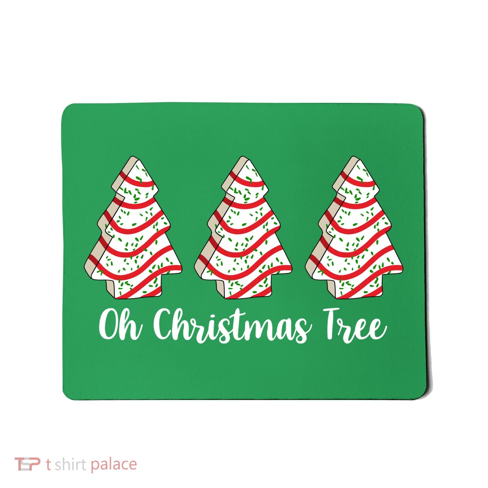 Oh Christmas Tree Holiday Cookie Mousepad