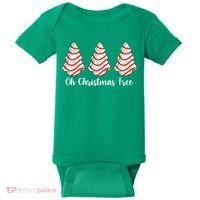 Oh Christmas Tree Holiday Cookie Baby Bodysuit thumb 0