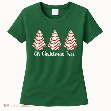 Oh Christmas Tree Holiday Cookie Women's T-Shirt