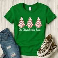 Oh Christmas Tree Holiday Cookie Women's T-Shirt thumb 3