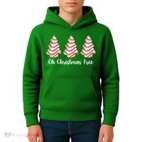 Oh Christmas Tree Holiday Cookie Kids Hoodie thumb 4