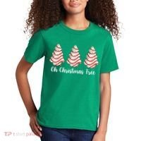 Oh Christmas Tree Holiday Cookie Kids T-Shirt thumb 2