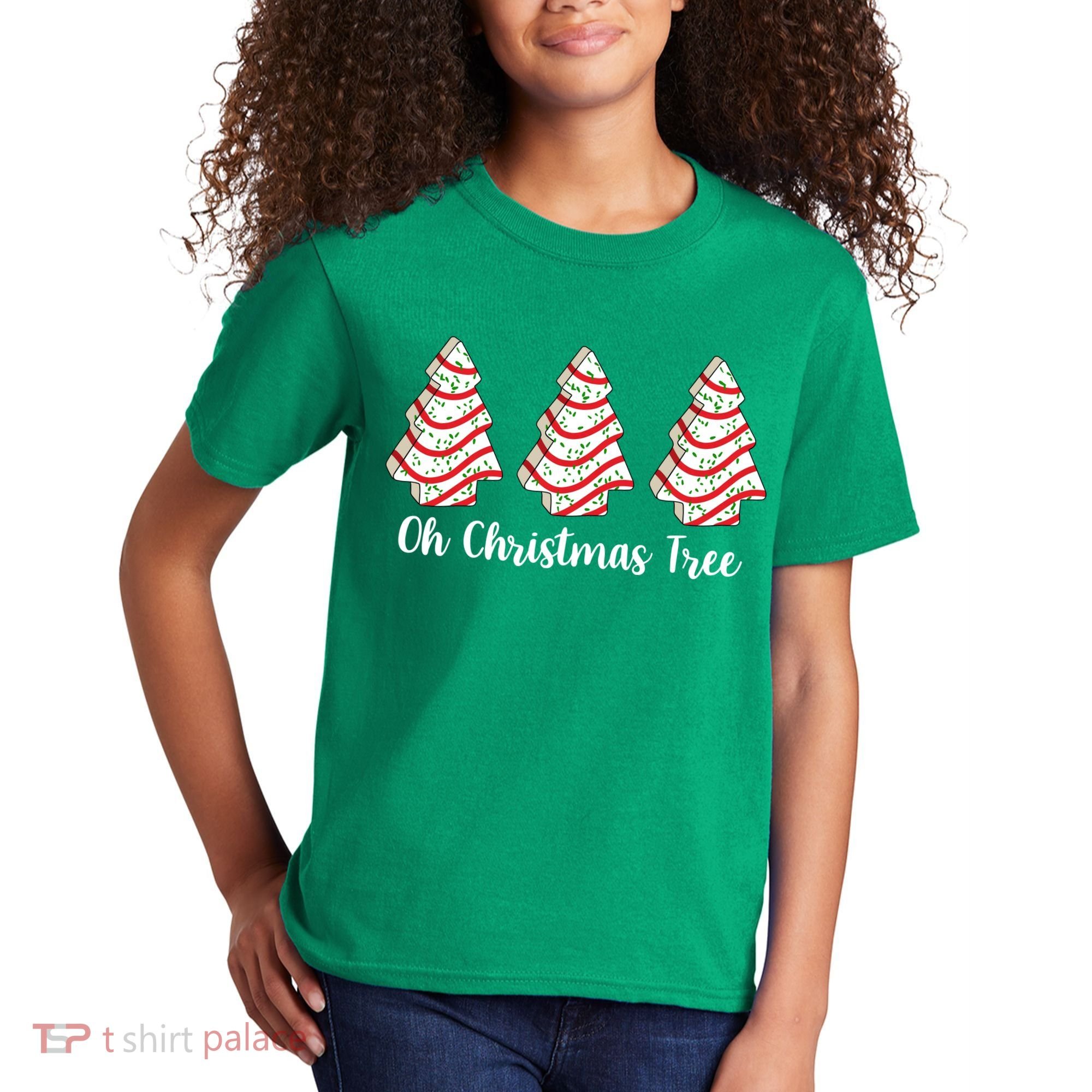 Oh Christmas Tree Holiday Cookie Kids T-Shirt