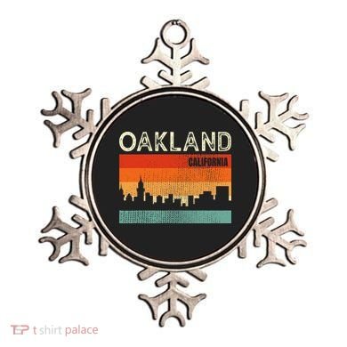 Oakland California Town Skyline Ornament