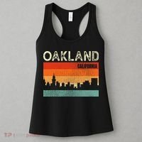 Oakland California Town Skyline Women's Tank Top thumb 3