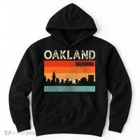 Oakland California Town Skyline Hoodie thumb 0