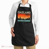 Oakland California Town Skyline Apron thumb 2