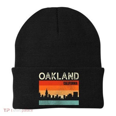 Oakland California Town Skyline Beanie