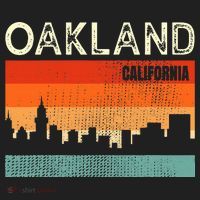 Oakland California Town Skyline Beanie thumb 2