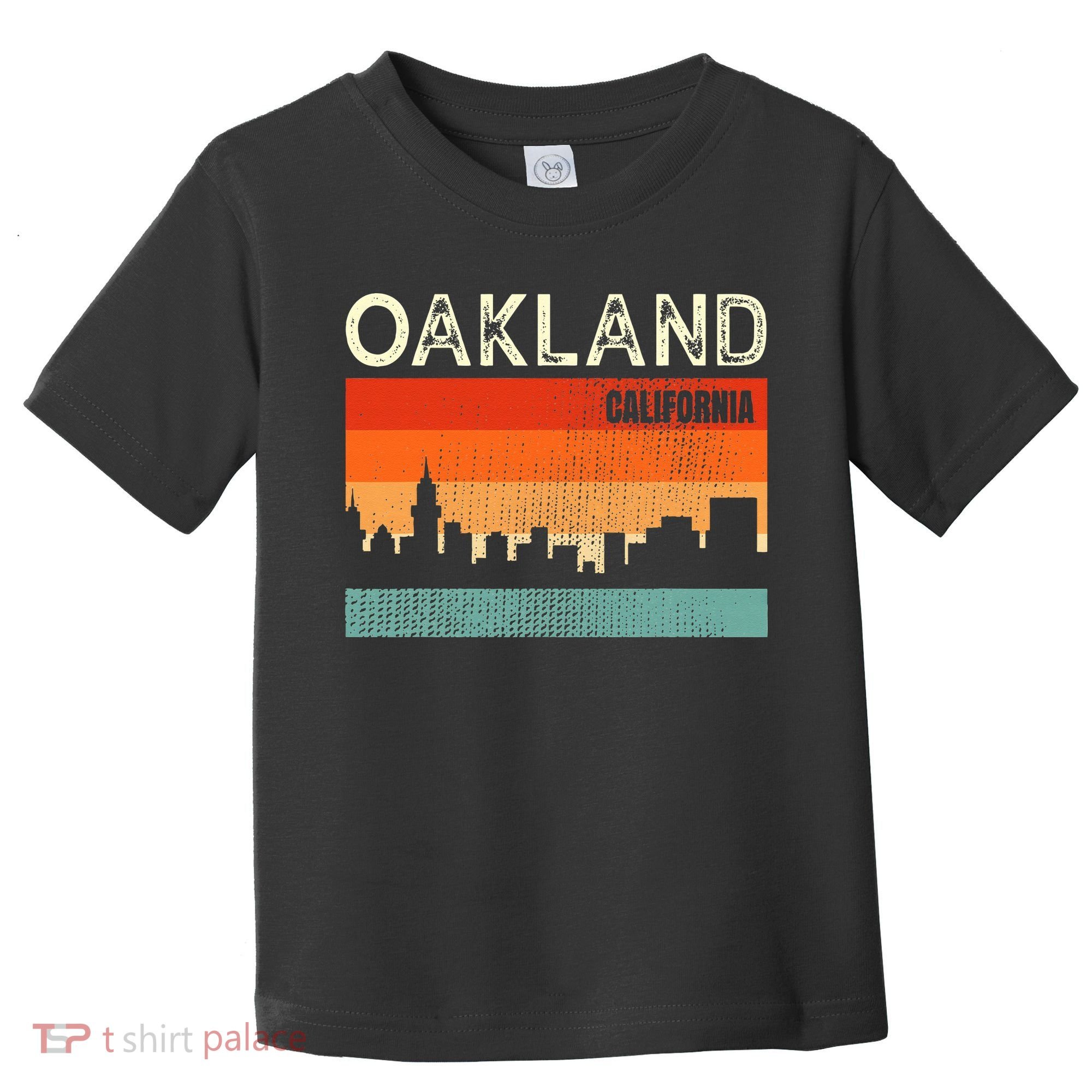 Oakland California Town Skyline Toddler T-Shirt