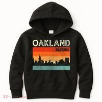 Oakland California Town Skyline Kids Hoodie thumb 0
