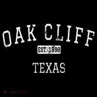Oak Cliff Texas TX Vintage T-Shirt thumb 7
