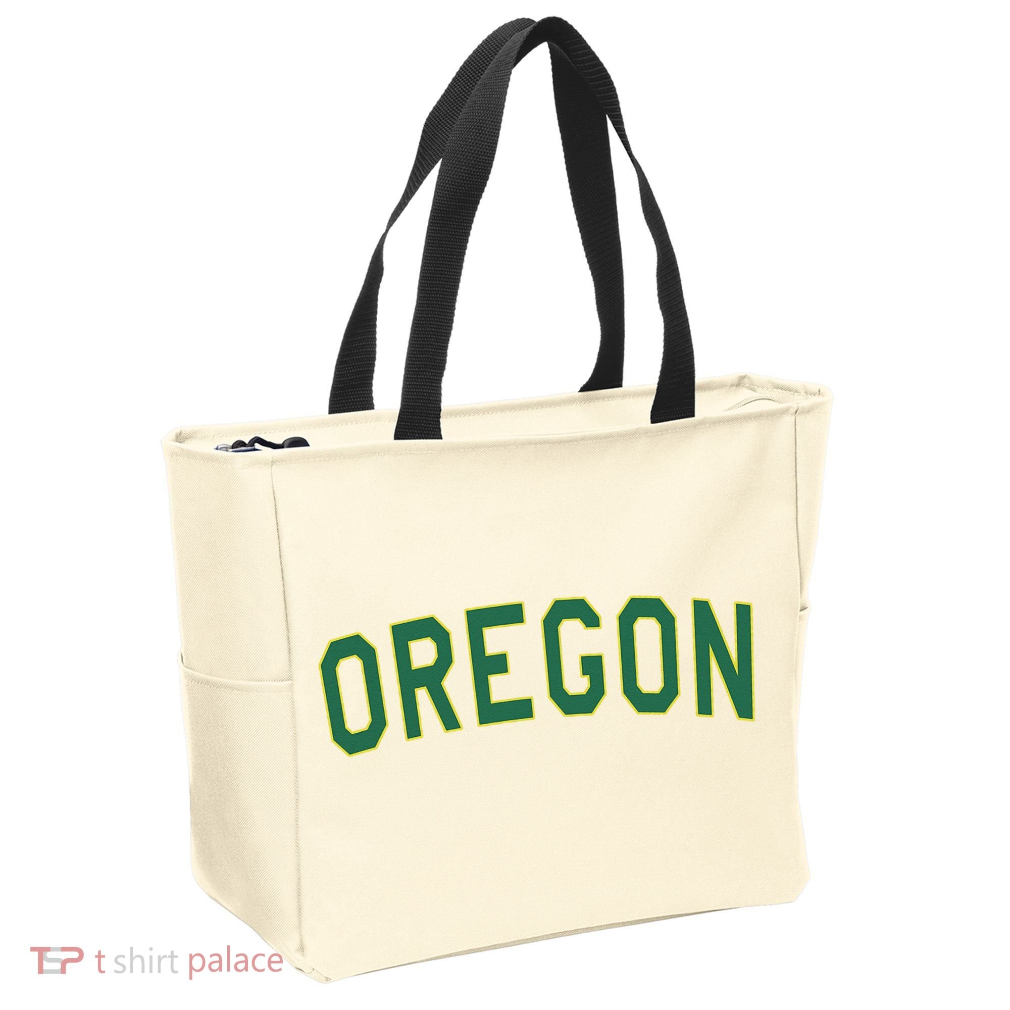 Oregon Classic Text Tote Bag