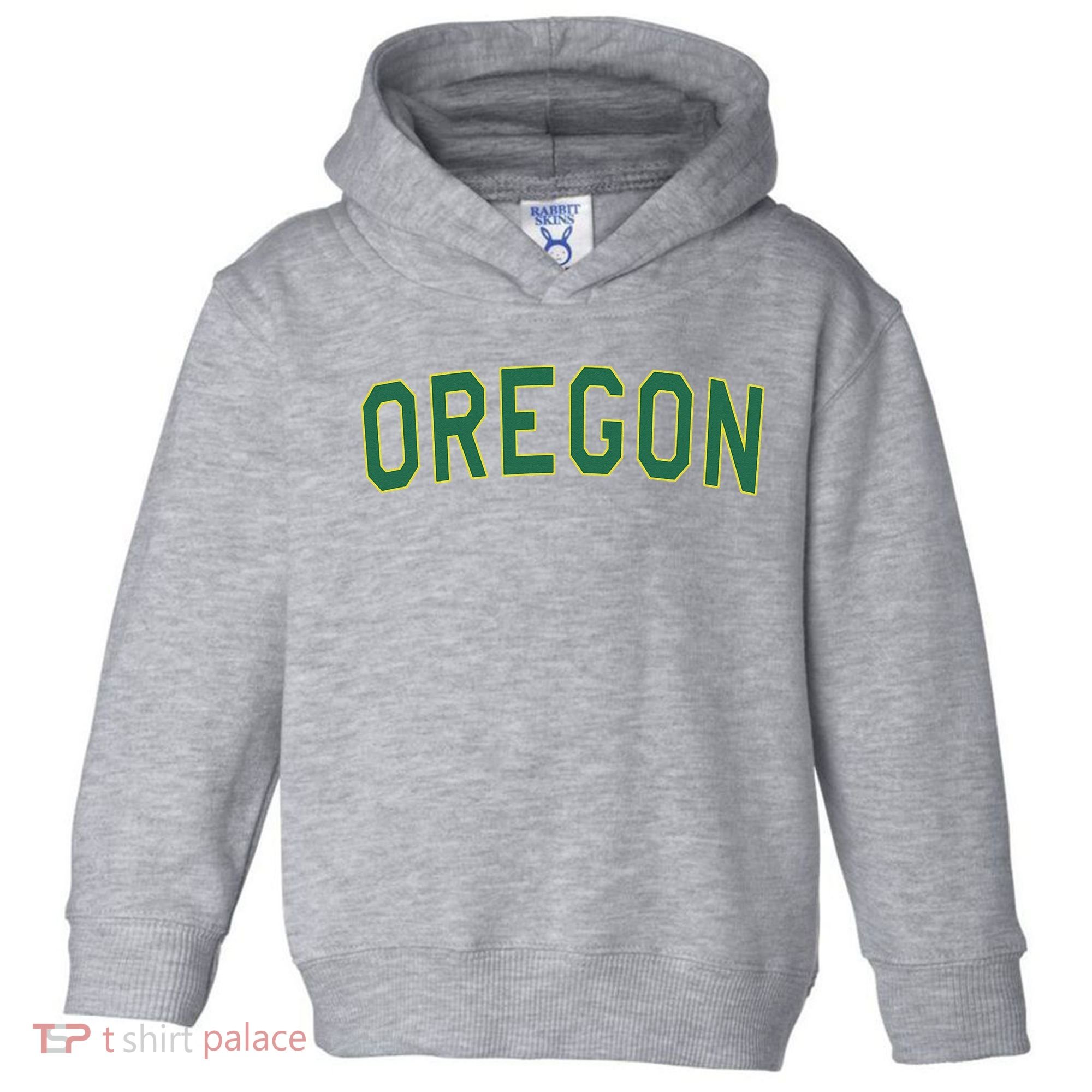 Oregon Classic Text Toddler Hoodie