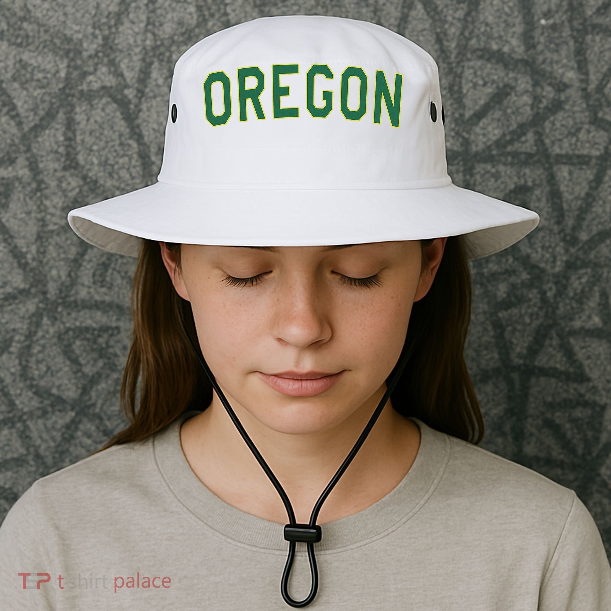 Oregon Classic Text Bucket Hat