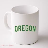 Oregon Classic Text Coffee Mug thumb 0