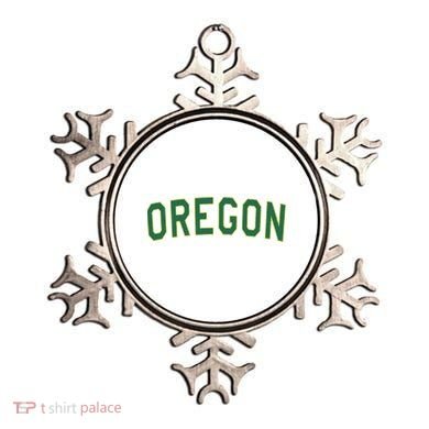 Oregon Classic Text Ornament