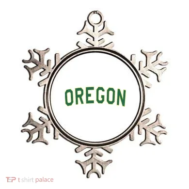 Oregon Classic Text Ornament