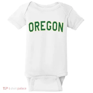 Oregon Classic Text Baby Bodysuit