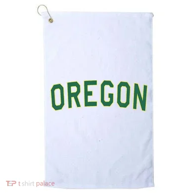 Oregon Classic Text Golf Towel