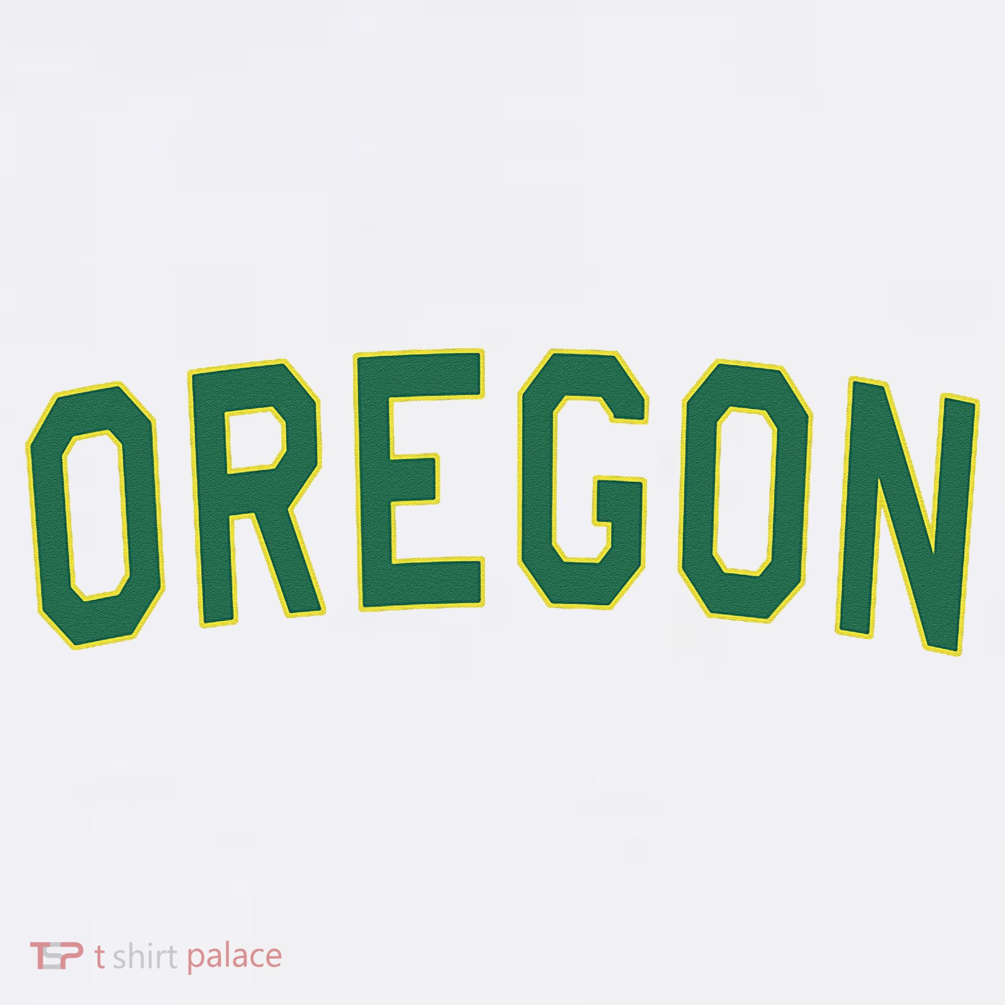 Oregon Classic Text Golf Towel