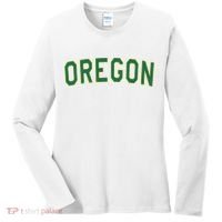 Oregon Classic Text Women's Long Sleeve Shirt thumb 0