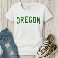 Oregon Classic Text Women's T-Shirt thumb 3