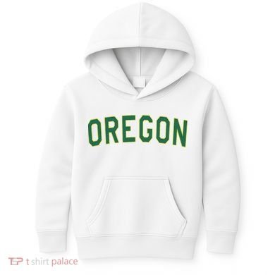 Oregon Classic Text Kids Hoodie