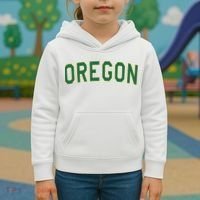 Oregon Classic Text Kids Hoodie thumb 3