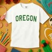Oregon Classic Text Kids T-Shirt thumb 3