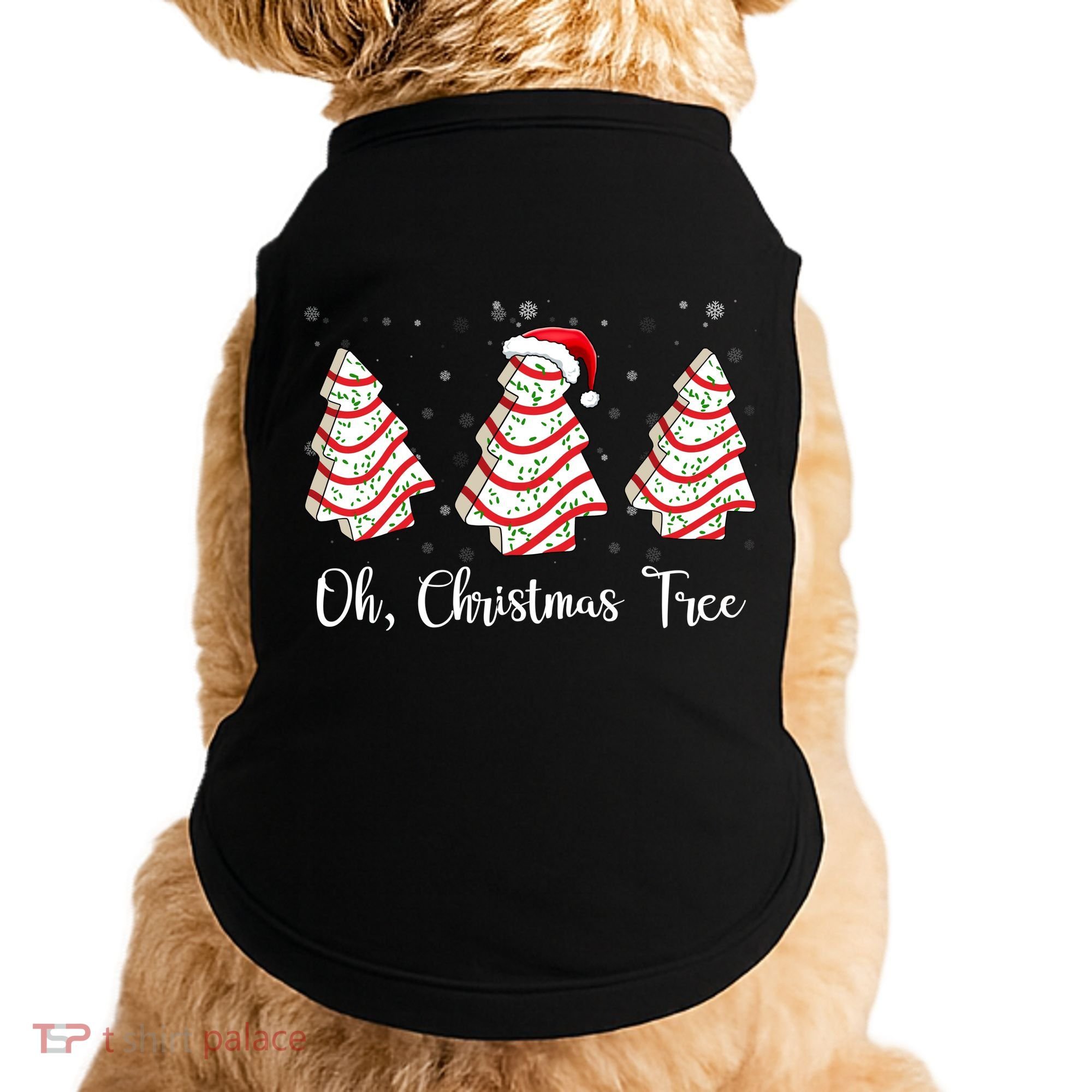 Oh Christmas Tree Cute Holiday Gift Doggie Tank