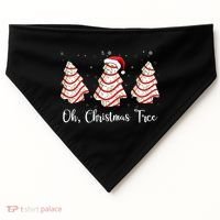 Oh Christmas Tree Cute Holiday Gift USA-Made Doggie Bandana thumb 0