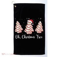 Oh Christmas Tree Cute Holiday Gift Golf Towel thumb 0
