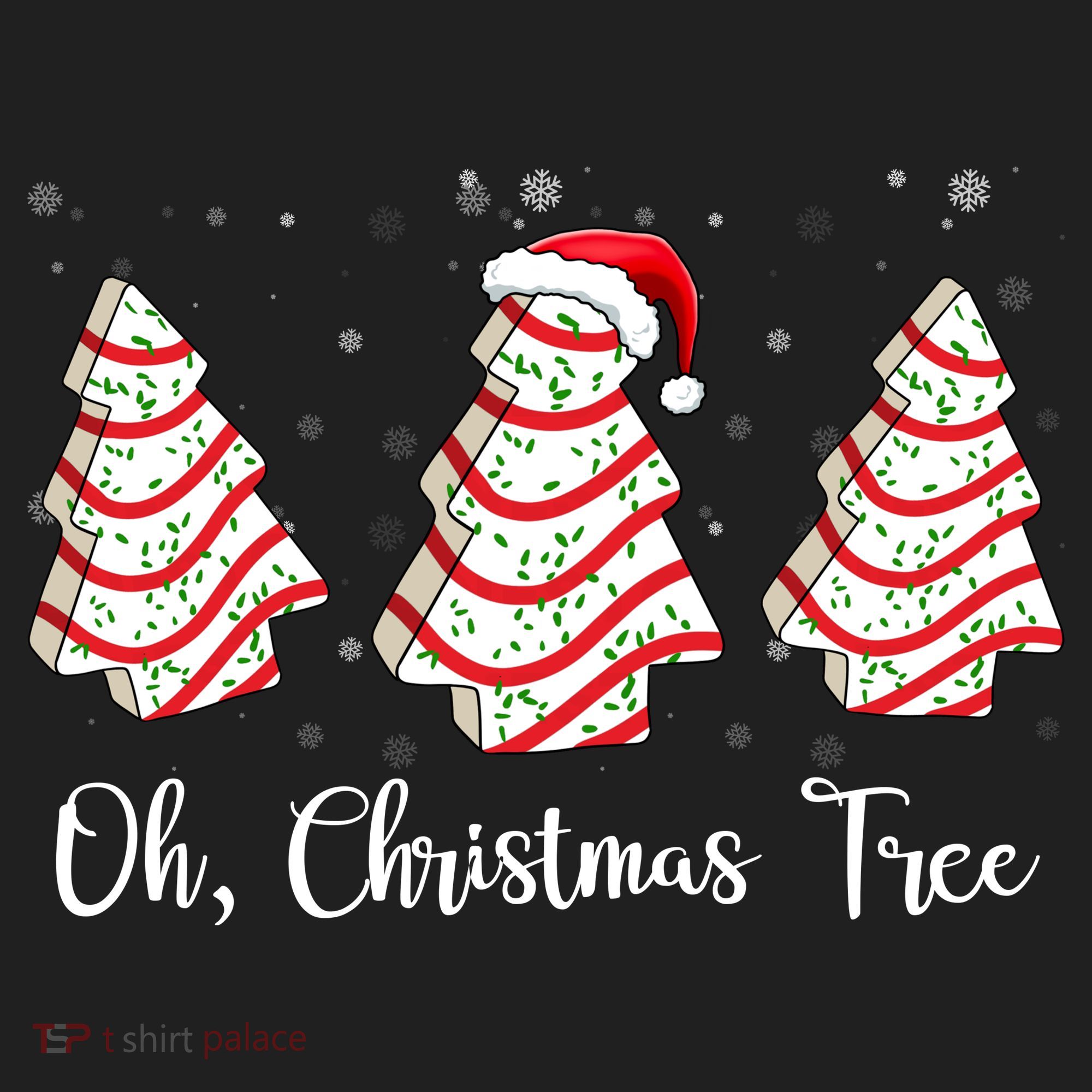 Oh Christmas Tree Cute Holiday Gift Golf Towel