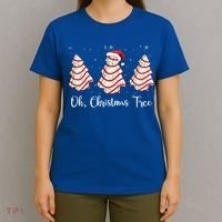 Oh Christmas Tree Cute Holiday Gift T-Shirt thumb 4