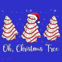 Oh Christmas Tree Cute Holiday Gift Toddler Hoodie thumb 2
