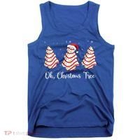 Oh Christmas Tree Cute Holiday Gift Tank Top thumb 0